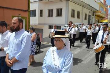 Misa y procesión de la Virgen de la Paloma en La Viña (Foto Francisco Javier Santana)